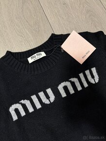 MIU MIU cropp svetrík L - 2