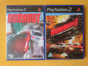 Hra na PS2 - BURNOUT, MIDNIGHT CLUB, GRAN TURISMO - 2