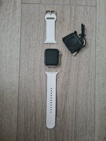 Smart watch v bielej alebo ružovej farbe - 2