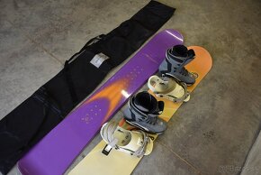 Snowboard a príslušenstvo len za 100€ - 2