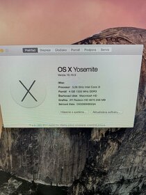 iMac 21,5”, late 2010 - 2