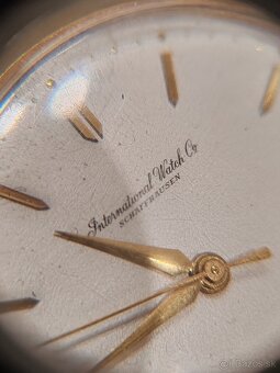 IWC Schaffhausen náramkové pánske hodinky 18 kt 750 - 2