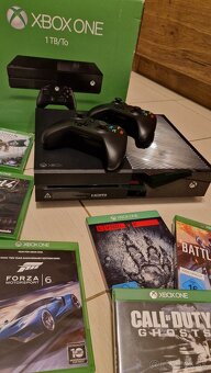 Xbox One 1TB+2 ovládače +12 hier - 2