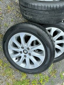 SEAT Leon disky 5x112 s pneu 205/55 R16 - 2