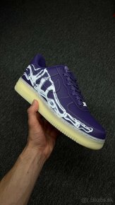 Nike Air Force 1 Low '07 QS "Purple Skeleton Halloween" - 2