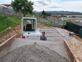 Výkopové a zemné práce - minibager, traktobager, dumper 4x4 - 2