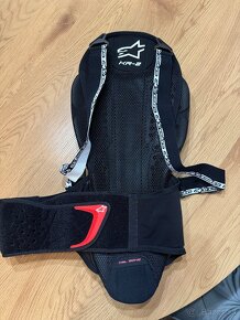 ALPINESTARS chránič chrbtice nucleon KR-2 black / red - 2