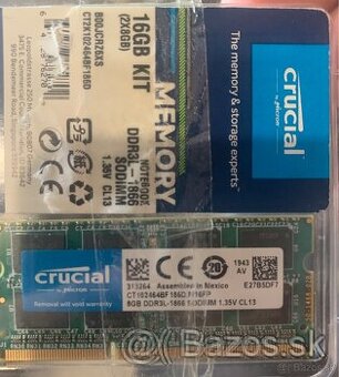 8GB Crucial RAM memory pamäť - 2