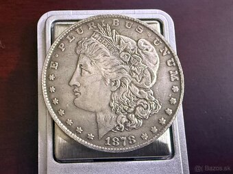 1 dolár 1878 - Morgan Dollar, USA minca - replika - 2