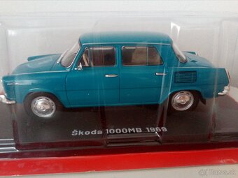 Predám modely aut škoda 100 a ine 1:24. - 2