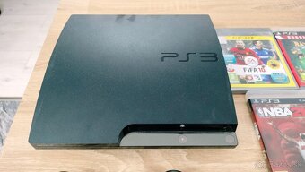 PS3 Slim s 320GB HDD, príslušenstvom + 7 hier - 2