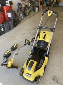 Aku 36V kosačka a vyžínač Karcher - 2