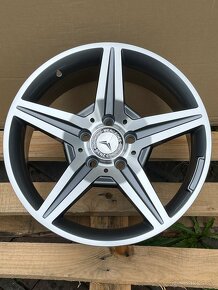 Hliníkové disky na Mercedes R17 5x112 CLA C A B S ML - 2