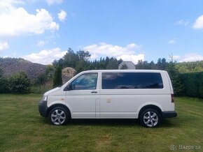 Vw T5 1.9tdi orig.bez DPF, S.kniha, 9míst, bez koroze, pěkný - 2