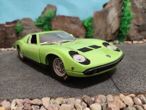 Prodám model 1:18 lamborghini miura - 2