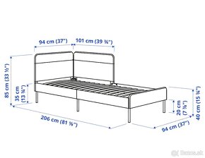 Postel BLÅKULLEN (ikea) - 2