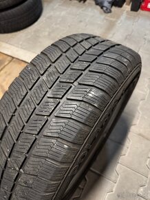 Plechove Disky 5x112 R16 / Zimne pneu 215/60 R16 - 2