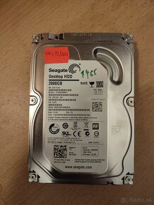 HDD 2TB Seagate Desktop 3,5" - 2