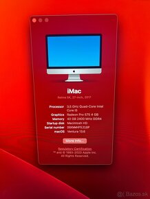 Apple iMac 5K 27” late 2017 - 2