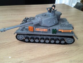 Stavebnica "lego" tanku Panzer IV F2 - 2