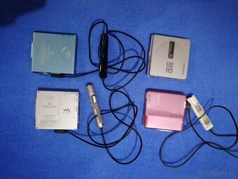 Predám MiniDisc prehrávače - 2