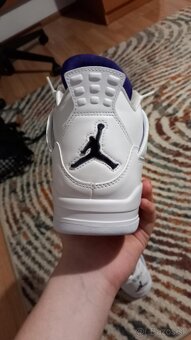 jordan 4 metalic purple - 2