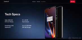 OnePlus 6T (8GB RAM + 128GB ulozisko) - 2