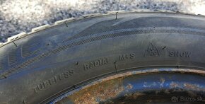 4 kusy zimných pneumatik Bridgestone 195/65R15 - 2