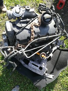 komplet agregat, turbo , motor 1,9 TDI 77kw bxe skoda - 2