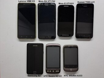 Lenovo - Huawei - Haló Moto - Samsung S2 - HTC 2ks - 2