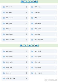 SCIO - testy, BIO, CHE, VŠP, príprava z biológie, - 2