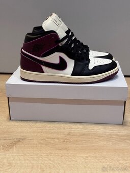 Air Jordan 1 mid se / sail black 43 - 2