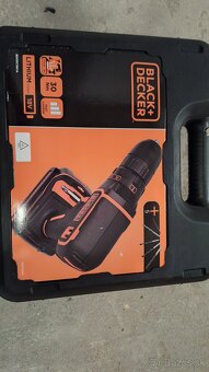 Black+Decker Aku vŕtací skrutkovač BDODC18K1A-QW, 18V, vr. a - 2