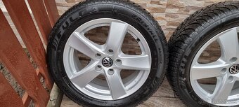 Predám elektróny 5x112 6,5J ET42 ,zimné 205/55 r16 - 2