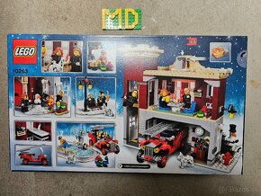 LEGO 10263 Hasičská stanica v zimnej dedine - 2
