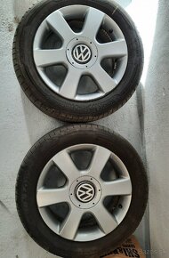 Disky s pneumatikami orginal Volkswagen 205/55 R16 - 2