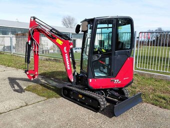 minibager Yanmar SV17VT pásove rýpadlo 1.8 ton - 2