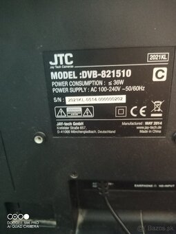 Monitor JTC DVB-821510 / Televízor - 2