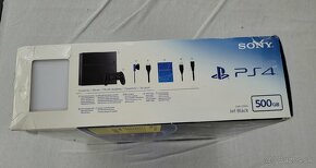 PlayStation 4 500GB CUH-1216A Jet Black PS4+2 ovl+nabíjačka - 2