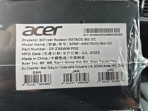 Acer  AMD Radeon RX 7600 8GB OC - 2