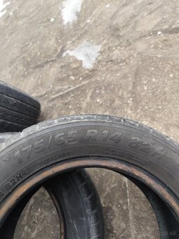 Pneumatiky 175/ 65 R14 + rezerva - 2