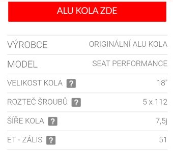 Alu disky plus pneu Seat Leon - 2