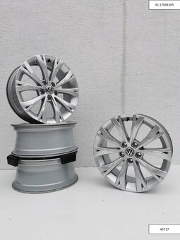 Vw Tiguan orig. alu disky 7J R17 5x112 ET40 1255 - 2