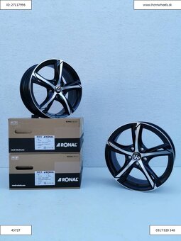 Vw Multivan alu disky Ronal 5X120 8X19 ET50 1240 - 2