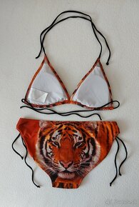 Dámske plavky s tigrím vzorom - 2