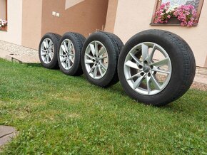 Original AUDI alu disky,rozteč 5x112,na pneu 205/60R16 - 2