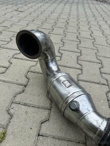 Titánový Downpipe so športovým katalizátorom - 2