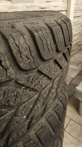 5x100 165/70 r14 plechove disky zimne gumy - 2