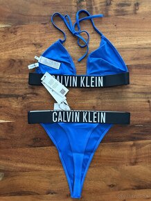 Calvin Klein modré plavky - 2