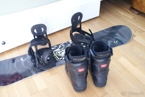 Snowboard komplet 130cm - 2